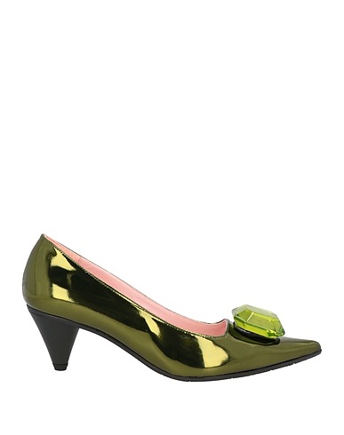 RAS Court Green Leather