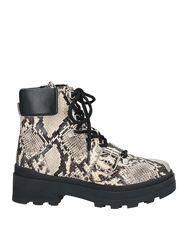 JANET SPORT Ankle boot Light grey Leather