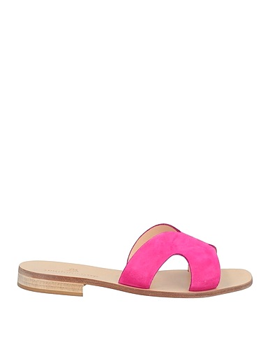 PAOLO FERRARA Sandalen Fuchsia Leder