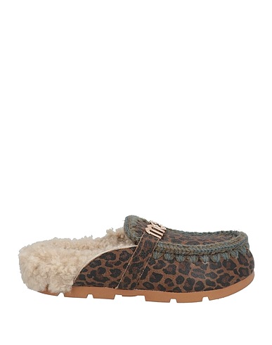 MOU Mules and clogs Brown Leather
