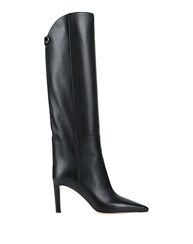 JIMMY CHOO Stiefel Schwarz Leder