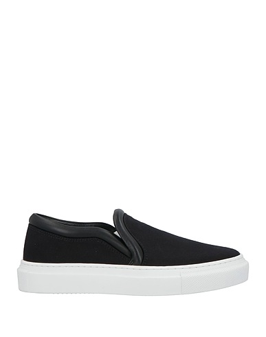 JW ANDERSON Sneakers Black Textile fibers, Lambskin