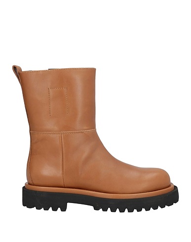 OFFICINE CREATIVE ITALIA Ankle boot Tan Leather