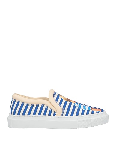 JW ANDERSON Sneakers Blue Textile fibers, Leather