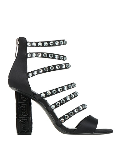 LIU •JO Sandals Black Textile fibres