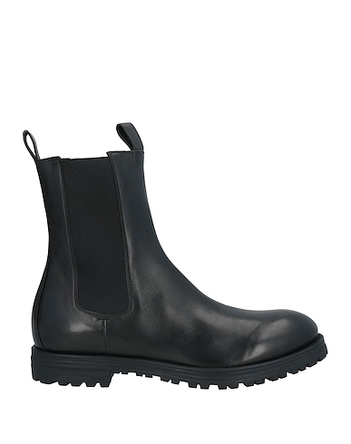OFFICINE CREATIVE ITALIA Ankle boot Black Leather