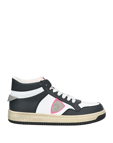 ACBC x PHILIPPE MODEL Sneakers Bianco Pelle, Fibre tessili