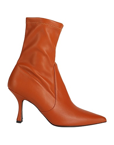NCUB Ankle boot Tan Textile fibres