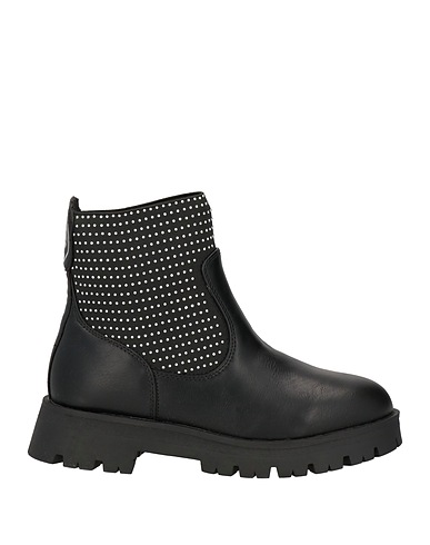 BLAUER. Ankle boot Black Textile fibres, Rubber
