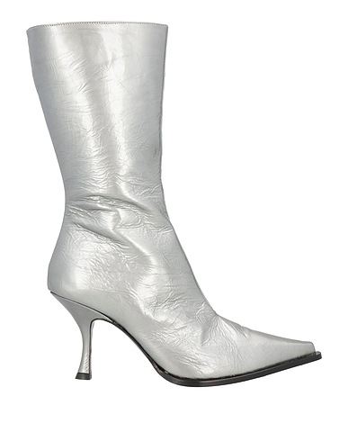 ACNE STUDIOS Boots Silver Leather