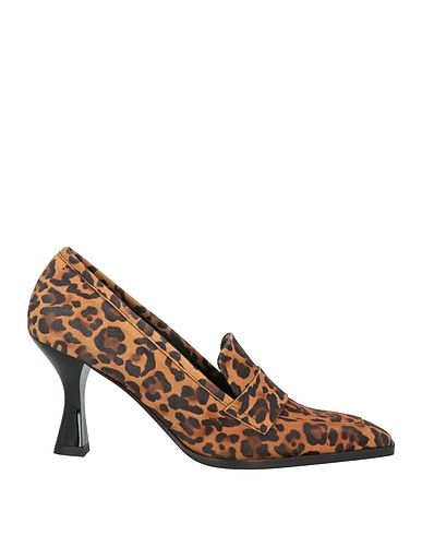 ZINDA Loafers Camel Leather