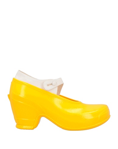 MAISON MARGIELA Court Yellow Rubber, Textile fibres