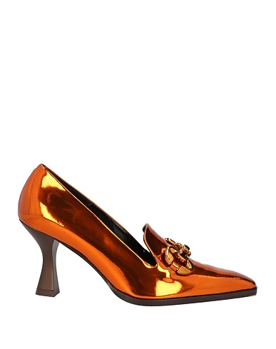 ZINDA Loafers Rust Leather