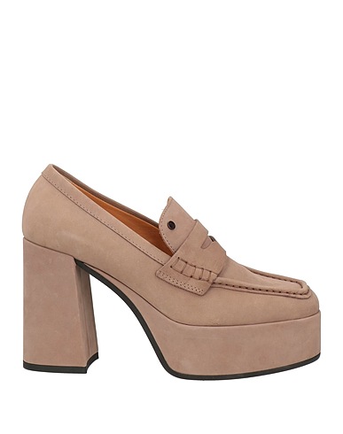 LORIBLU Loafers Grey Leather