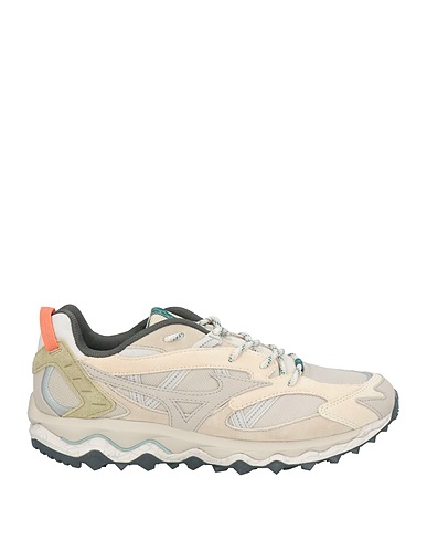 MIZUNO Sneakers Light grey Leather, Textile fibres