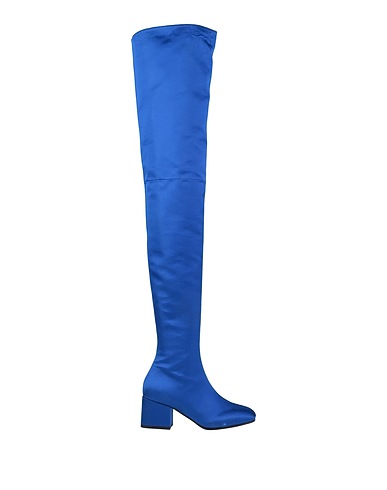 MARNI Boots Bright blue Textile fibers