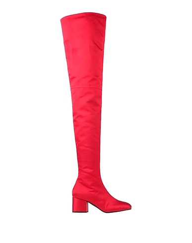 MARNI Boots Red Textile fibers