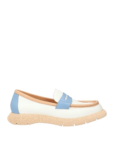 MARA BINI Loafers Cream Leather