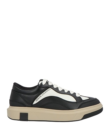 ARMANI EXCHANGE Sneakers Black 100% Polyurethane, Polyester