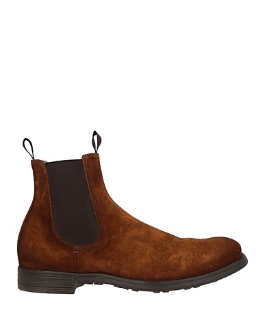 OFFICINE CREATIVE ITALIA Ankle boot Brown Leather