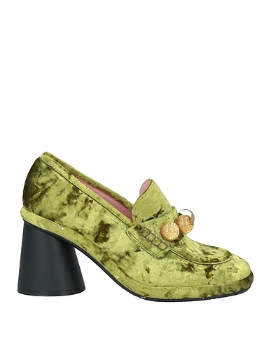 RAS Loafers Green Textile fibers