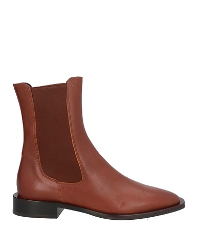 ZINDA Ankle boot Brown Leather
