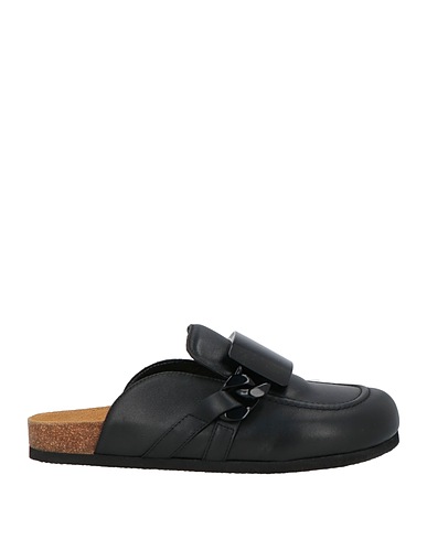 JW ANDERSON Mules and clogs Black Calfskin