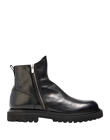 OFFICINE CREATIVE ITALIA Ankle boot Black Leather