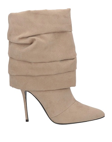 GIUSEPPE ZANOTTI Stivaletti Sabbia Fibre tessili