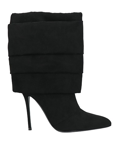 GIUSEPPE ZANOTTI Stivaletti Nero Fibre tessili
