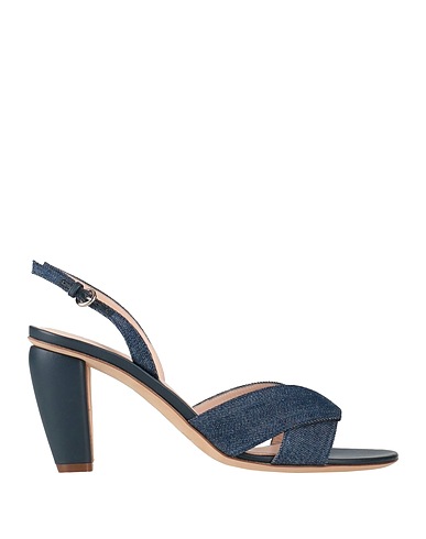 RODO Sandals Blue Textile fibers