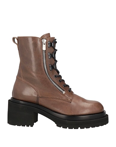 OFFICINE CREATIVE ITALIA Ankle boot Khaki Leather