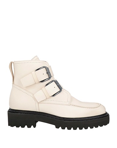 OFFICINE CREATIVE ITALIA Ankle boot Off white Leather