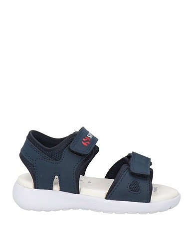 SUPERGA Sandali 3999 KIDS SYNTHETIC MATERIAL
 Blu notte Fibre tessili