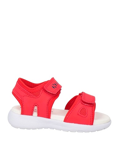 SUPERGA Sandalen 3999 KIDS SYNTHETIC MATERIAL
 Rot Gewebefasern