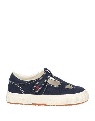 SUPERGA Chaussures en toile  2662 KIDS COTTON EYES 
 Bleu nuit Fibres textiles