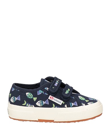 SUPERGA Sneakers 2750 KIDS STRAPS CANDY FISH 
 Blu notte Fibre tessili