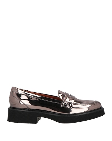 LE CLAIRE Loafers Lead Leather
