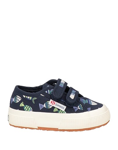 SUPERGA Sneakers 2750 KIDS STRAPS CANDY FISH 
 Blu notte Fibre tessili