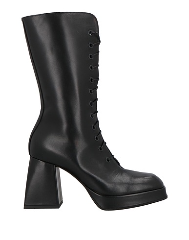 GIAMPAOLO VIOZZI Ankle boot Black Calfskin