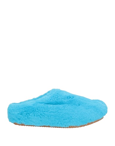 PAO PIANO ZERO Mules and clogs Azure Textile fibres