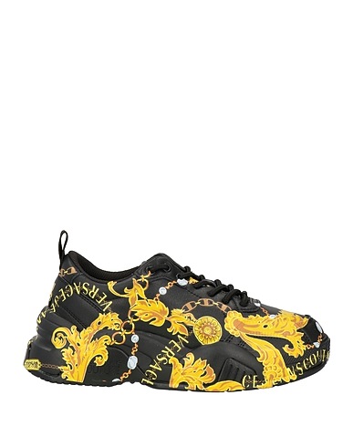 VERSACE JEANS COUTURE Sneakers Black Leather