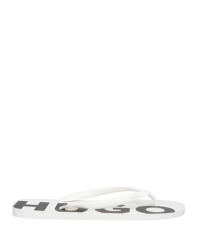 HUGO Flip flops White Rubber