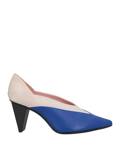 RAS Pump Navy Leather