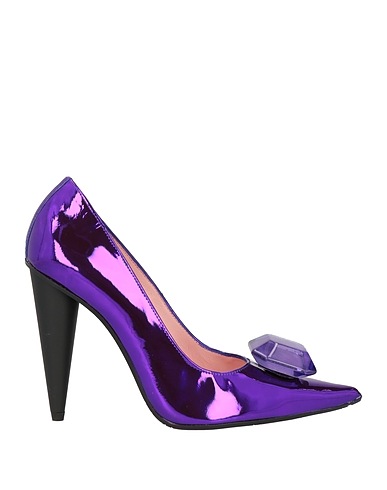 RAS Court Purple Leather
