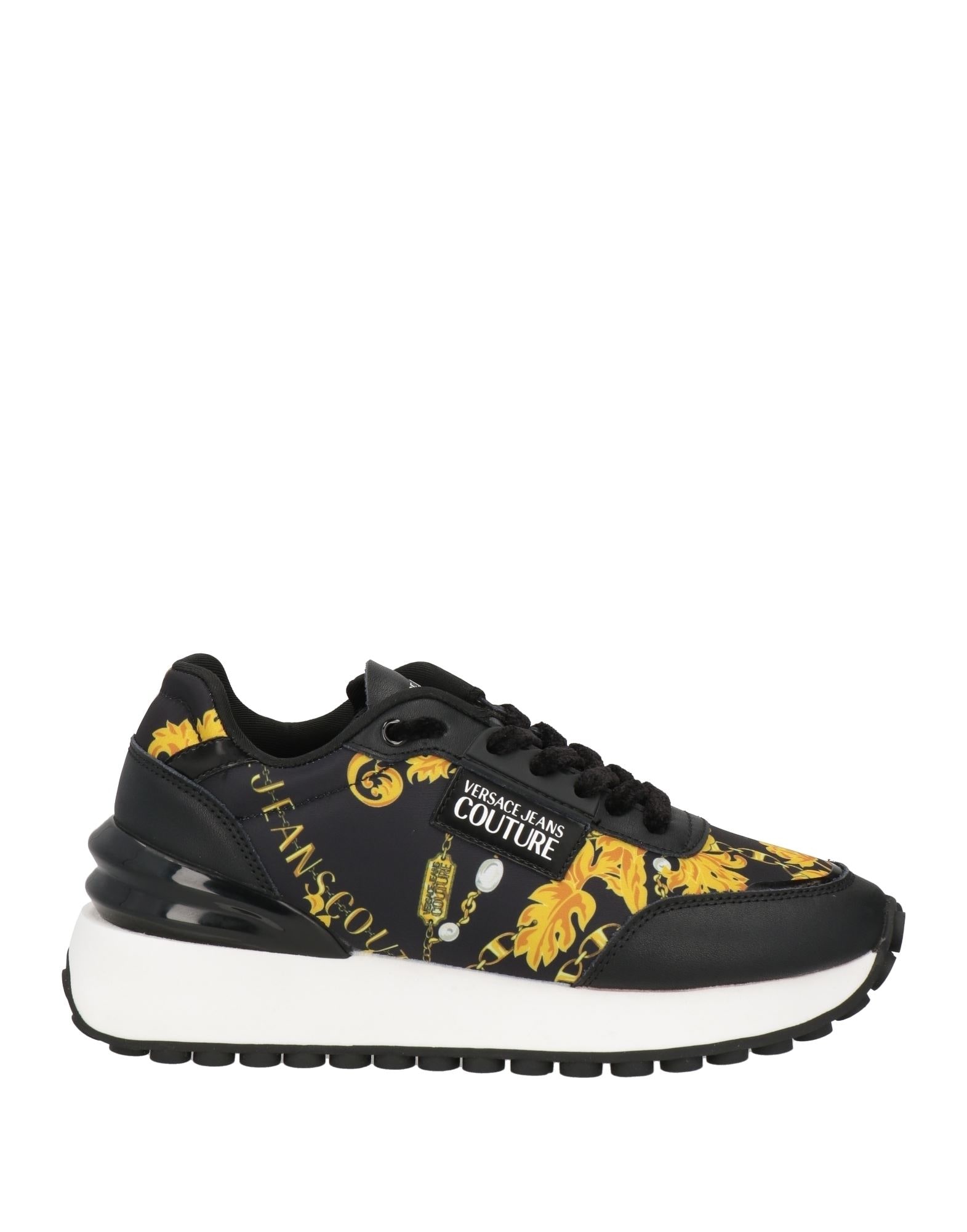 ヴェルサーチ♦VERSACE_Sneakers_74YA3SD6ZP219 G03 VERSACE JEANS COUTURE | Black Women's Sneakers | YOOX