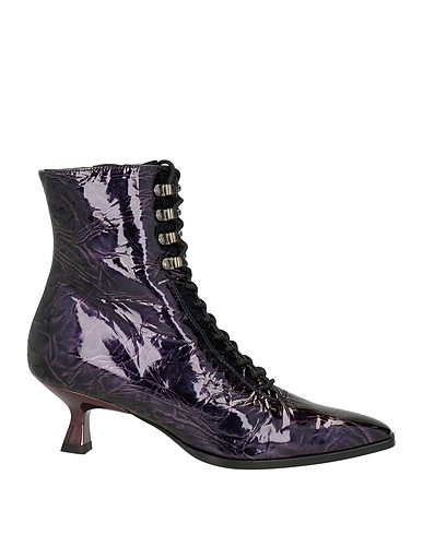 ZINDA Ankle boot Purple Leather