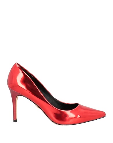 BUFFALO Pump Red Leather