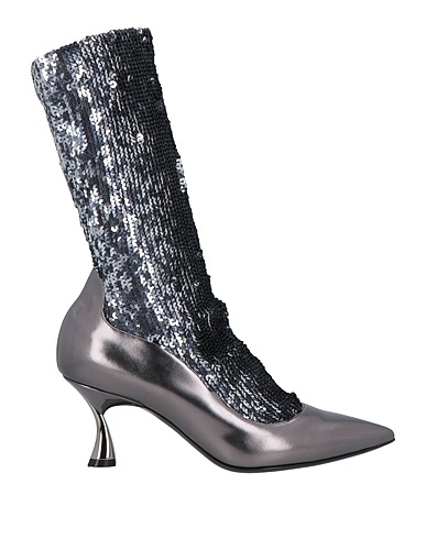 CASADEI Ankle boot Silver Leather