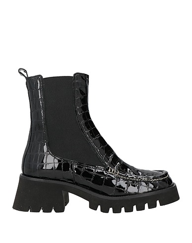 PONS QUINTANA Stiefelette Schwarz Leder